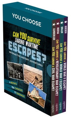 You Choose: Can You Survive Daring Wartime Escapes? 4-Book Boxed Set by Gunderson, Jessica