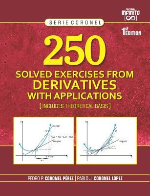 250 Solved Exercises from Derivatives with Applications: Includes Theoretical Basis by Coronel López, Pablo Josué