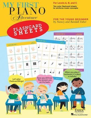 My First Piano Adventure Flashcard Sheets: For the Young Beginner by Faber, Nancy