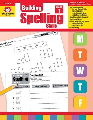 Building Spelling Skills, Grade 1 Teacher Edition by Evan-Moor Corporation