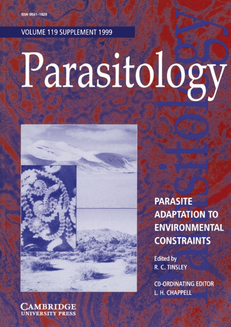 Parasite Adaptation to Environmental Constraints by Tinsley, R. C.