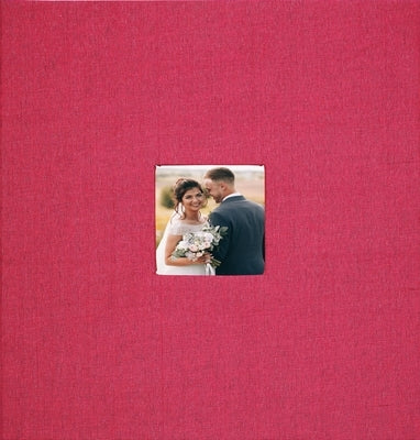 Burgundy Linen Photo Album (40 Self-Adhesive Pages) by 