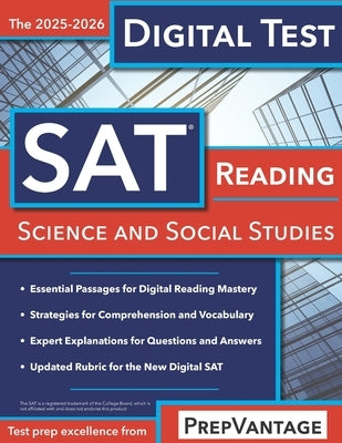 Digital SAT Reading: Science and Social Studies by Kennedy, Patrick R.