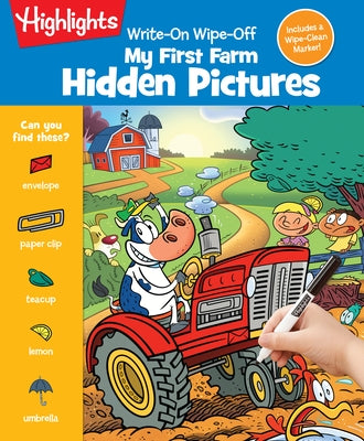 Write-On Wipe-Off My First Farm Hidden Pictures by Highlights