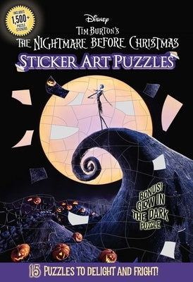 Disney Tim Burton's the Nightmare Before Christmas Sticker Art Puzzles by Kaplan, Arie