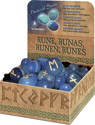 Blue Quartz Runes by Lo Scarabeo