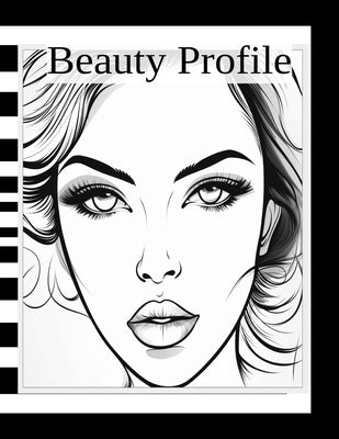 Beauty Profile: Design Makeup Makeup Artist Coloring Book by Kashton, Jalia