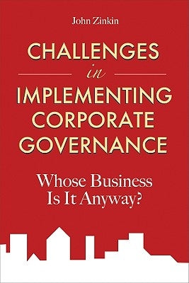 Challenges in Corporate Govern by Zinkin, John