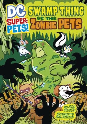 Swamp Thing Vs the Zombie Pets by Baltazar, Art