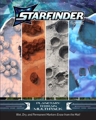 Starfinder Flip-Mat: Planetary Terrain Multi-Pack by Mammoliti, Damien