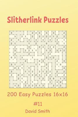 Slitherlink Puzzles - 200 Easy Puzzles 16x16 vol.11 by Smith, David