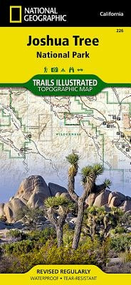 Joshua Tree National Park Map by National Geographic Maps