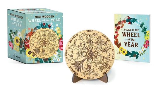 Mini Wooden Wheel of the Year by Van De Car, Nikki