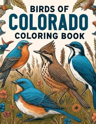 Birds of Colorado Coloring Book by Martin, Jon