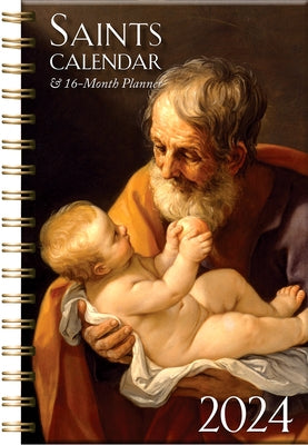 2024 Saints Calendar & Planner by Tan Books