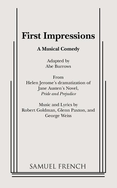 First Impressions by Burrows, Abe