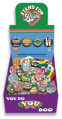 Stand for Love Button Box by Gibbs Smith Gift