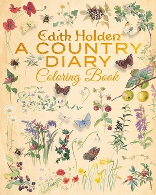 The Diary of a Country Lady Coloring Book by Holden, Edith