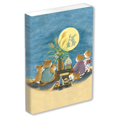 Journal Kawaii Cat, Lined Paperback (Rabbit Moon) by Broderick, Setsu