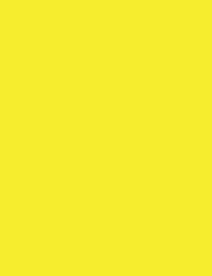 OK Bright Yellow with Brown Studio Note Book by Stalker, Angie