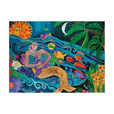 Okeanos 1000 Piece Jigsaw Puzzle, Laurel Burch Collection by Paperblanks (Whimsical Creations) by Paperblanks