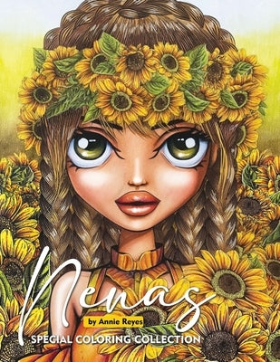 Nenas. Special Coloring Collection. Coloring Book for Relaxation by Reyes, Annie