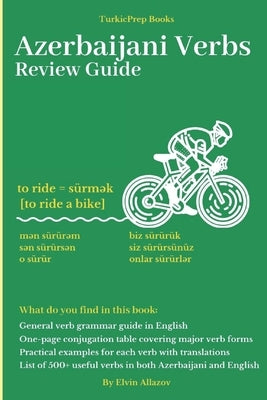 The Azerbaijani Verbs: Review Guide by Books, Turkicprep