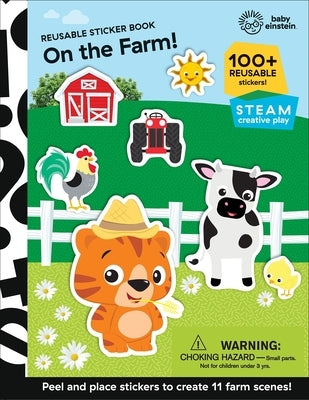 Baby Einstein: On the Farm! Reusable Sticker Book: Reusable Sticker Book by Pi Kids