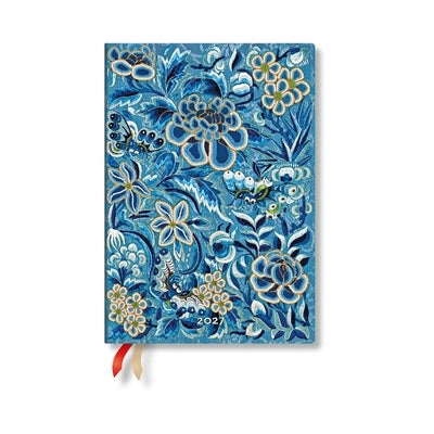 2027 Blue Willow MIDI Vertical Softcover 12-Month Weekly Planner, 176pg, 100gsm by Paperblanks (Celebrate Hanfu) by Paperblanks