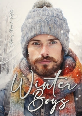 Winter Boys Coloring Book for Adults: Grayscale Winter Fashion Coloring Book Boys Men Portrait Coloring Book for Adults Knitted Winter Fashion Colorin by Publishing, Monsoon