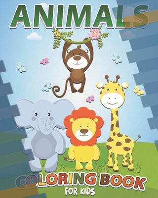 Animal Coloring Book: animals activities book by Krivensky, Jeff Allen