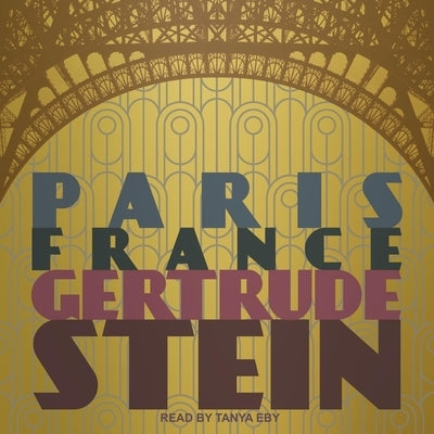 Paris France Lib/E by Stein, Gertrude