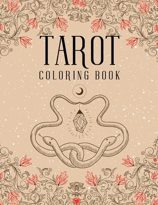 Tarot Coloring Book: Magic Witch Cards Shadows Coloring Book by Croft, Elizabeth