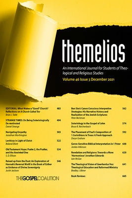 Themelios, Volume 46, Issue 3 by Carson, D. A.