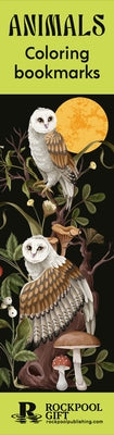 Animals Coloring Bookmarks by Publishing, Rockpool