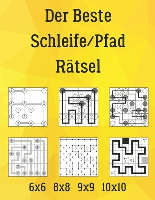 Der Beste Schleife/Pfad Rätsel: 222 Rätsel inklusive Hashi, Masyu, Moon or Sun, Arukone, Schlangenlinie, Yajilin by Ivanov, Sergii