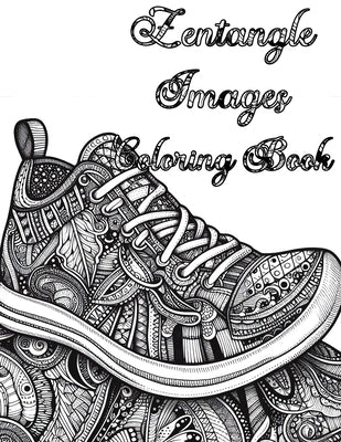 Intricate Zen: Artful Tangles for Coloring, Zentangle pattern images adult coloring book (8.5x11"): Activity book for artistic teens by Art, Mindful