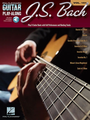 J.S. Bach: Guitar Play-Along Volume 151 by Bach, Johann Sebastian