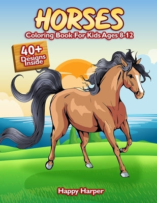 Horses Coloring Book by Hall, Harper