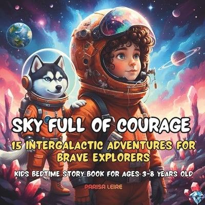 Sky Full of Courage: 15 Intergalactic Adventures for Brave Explorers (Kids Bedtime Story Book for Ages 3-8 years old) by Leire, Parisa
