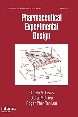 Pharmaceutical Experimental Design by Lewis, Gareth A.