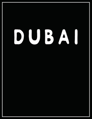 Dubai: Black and white Decorative Book - Perfect for Coffee Tables, End Tables, Bookshelves, Interior Design & Home Staging A by Interior Styling, Contemporary