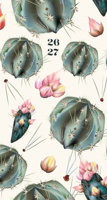 Cactus Deco 2-Year 2026-27 3.5 X 6.5 Monthly Pocket Planner by Willow Creek Press
