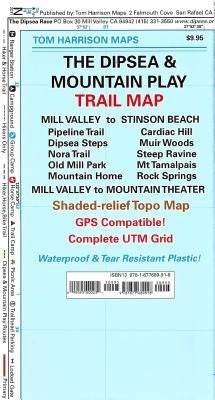 Dipsea-Mountain Play Trail Map by Harrison, Tom