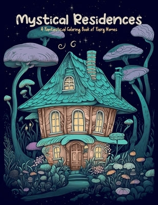 Mystical Residences: A Fantastical Floral Coloring Book of Fairy Homes for Adults and Teens by Studio