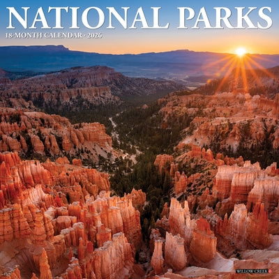 National Parks 2026 12 X 12 Wall Calendar by Willow Creek Press