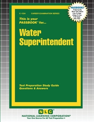 Water Superintendent by Passbooks
