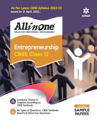 CBSE All In One Entrepreneurship Class 12 2022-23 Edition by Experts Compilation