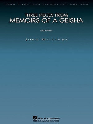 Three Pieces from Memoirs of a Geisha: Cello and Piano by Williams, John