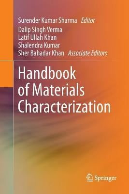 Handbook of Materials Characterization by Sharma, Surender Kumar